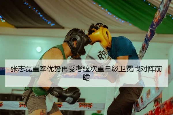 张志磊重拳优势再受考验次重量级卫冕战对阵前瞻